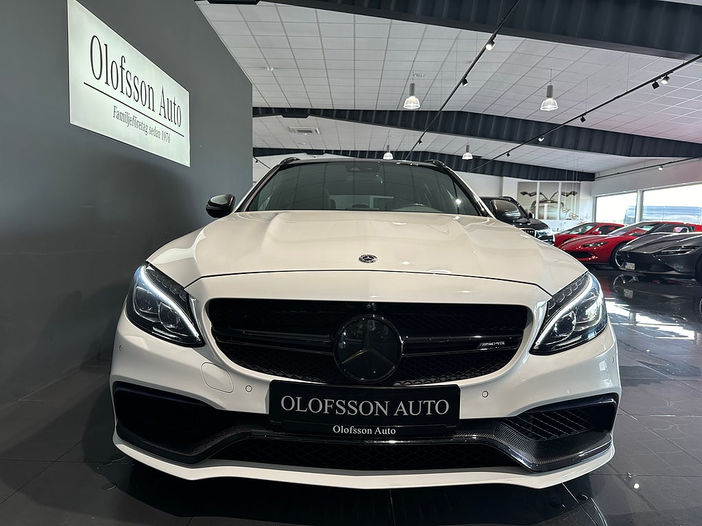 Mercedes-Benz C 63 AMG Panorama Burmester 600hk - bild 17