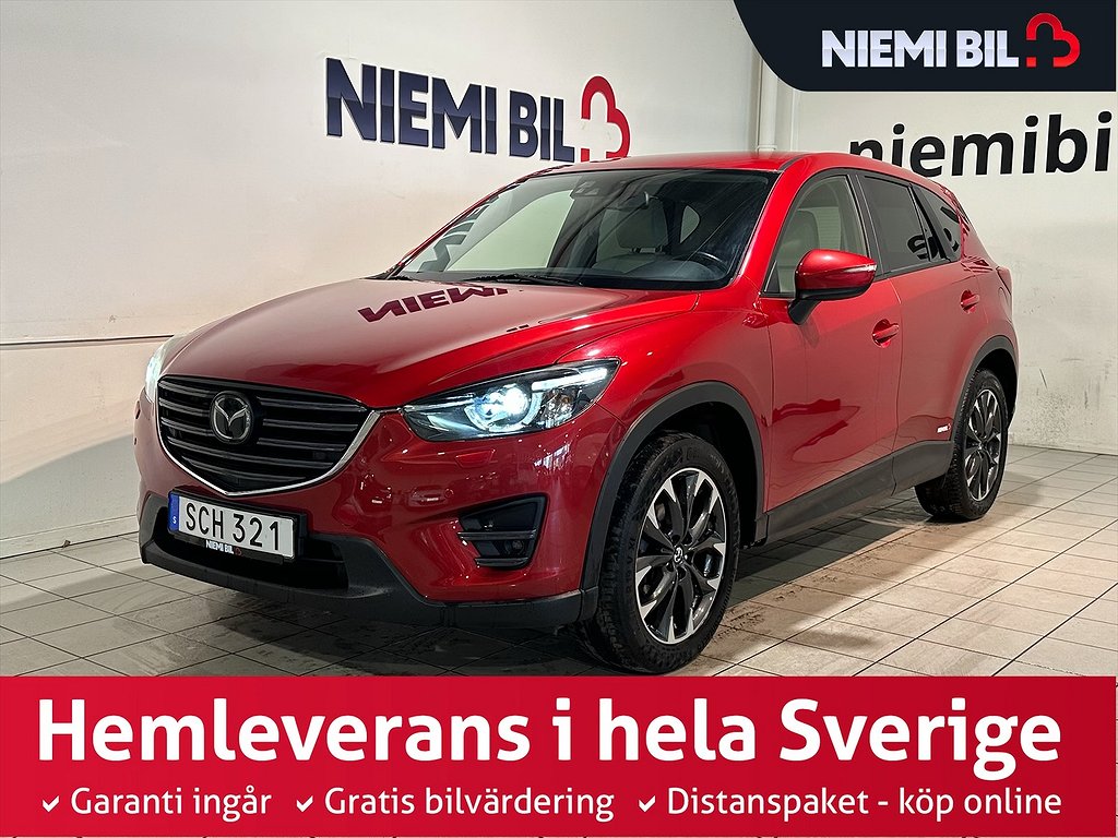 Mazda CX-5 2.5 AWD Optimum BOSE Kamera GPS Drag Skinn SoV