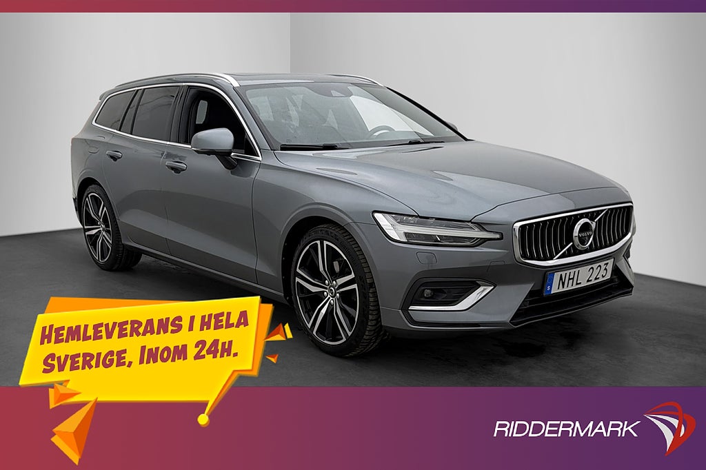 Volvo V60 D4 190hk Inscription Pano H/K Värmare Head Up VOC