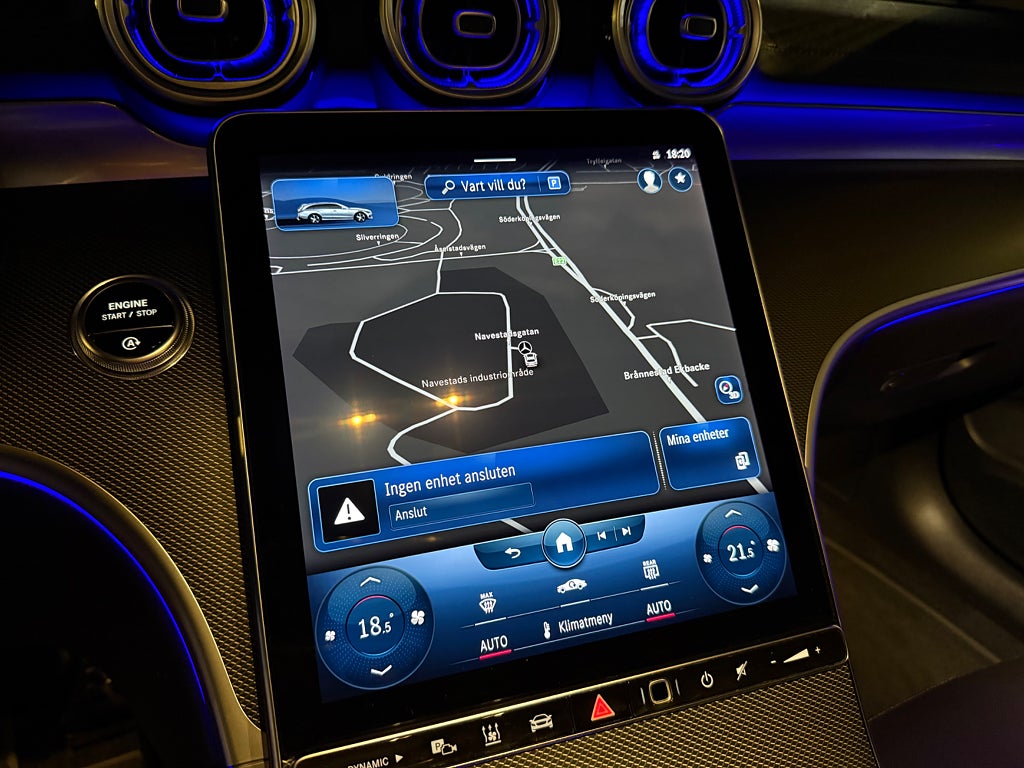 Mercedes-Benz C 220d 4MATIC All-Terrain Läder Värmare Glasta - bild 14