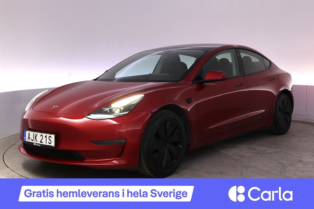Tesla Model 3 Long Range AWD Refresh Autopilot Panorama Drag