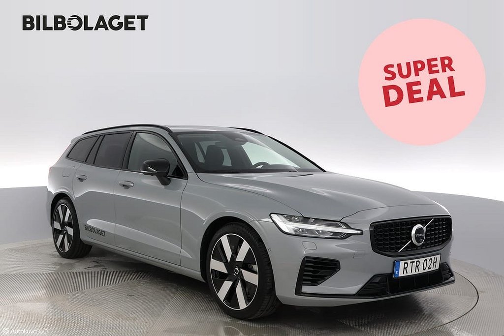 Volvo V60 Recharge T6 II Ultima Dark B&W,Drag. * SUPERDEAL *