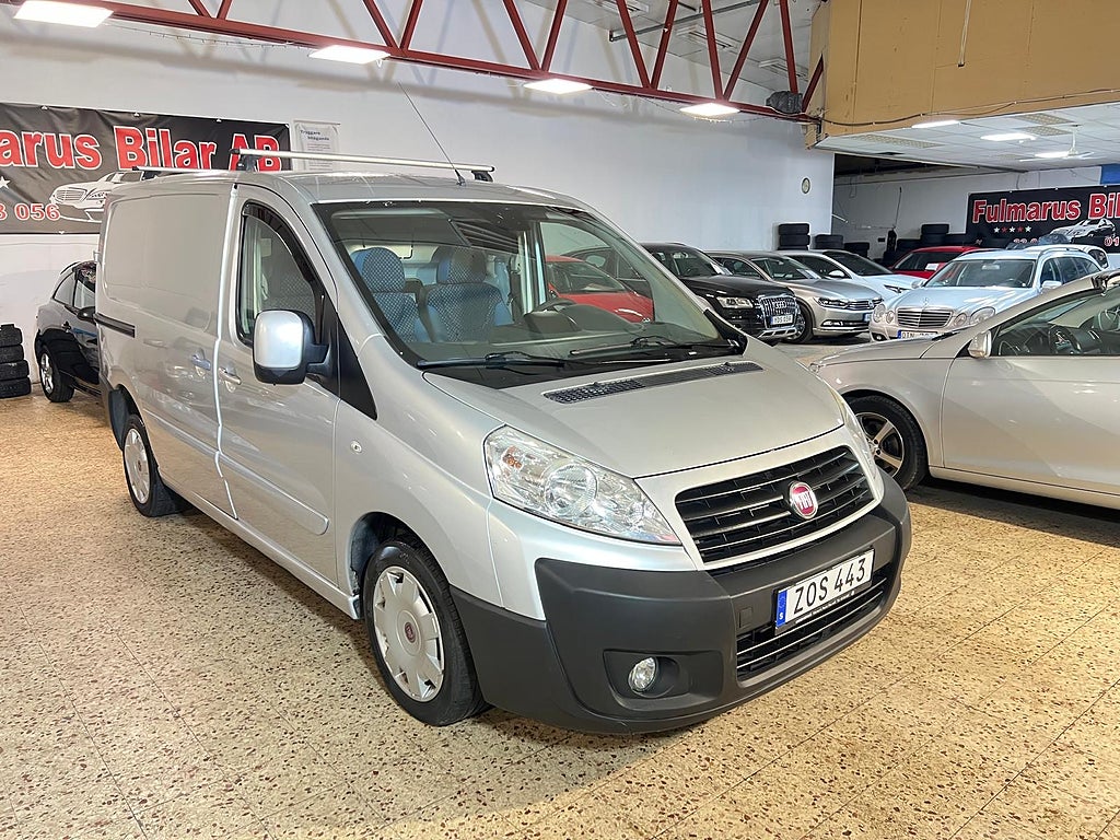 Fiat Scudo  1,6  3 Sits Ny Servad & Besiktigad,Dragkrok