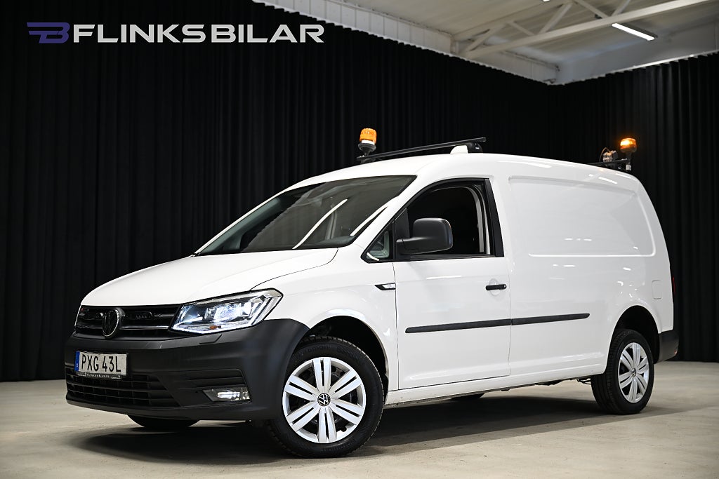 Volkswagen Caddy Maxi 4Motion 150HK DSG Inredd|Drag|LED|Värmare|Inverter|Moms