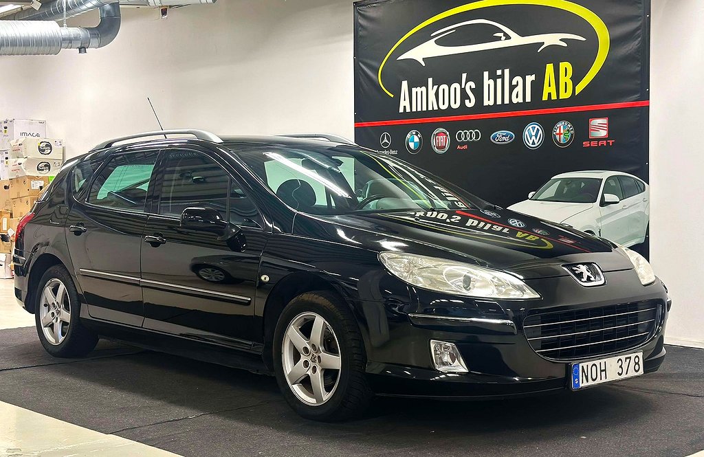 Peugeot 407 SW 2.0 HDi Nybesiktad * Ränta 3.95%**