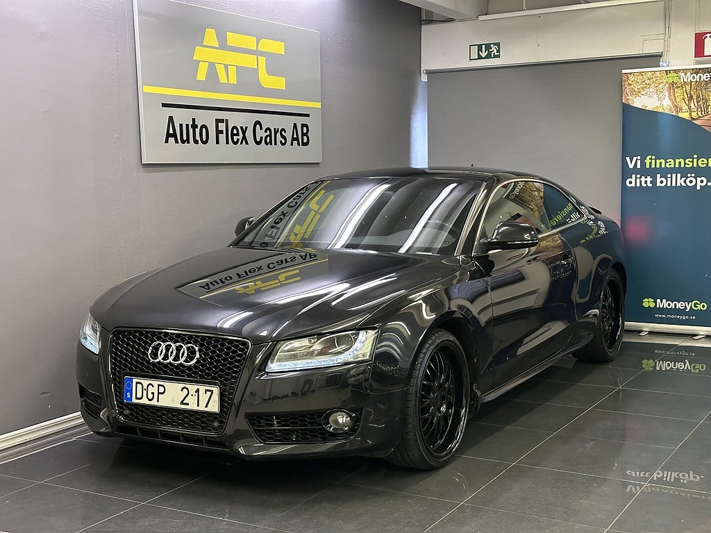 Audi A5 Coupé 2.0 TFSI | 2 Ägare | Fullservice | Drag | Navi | 