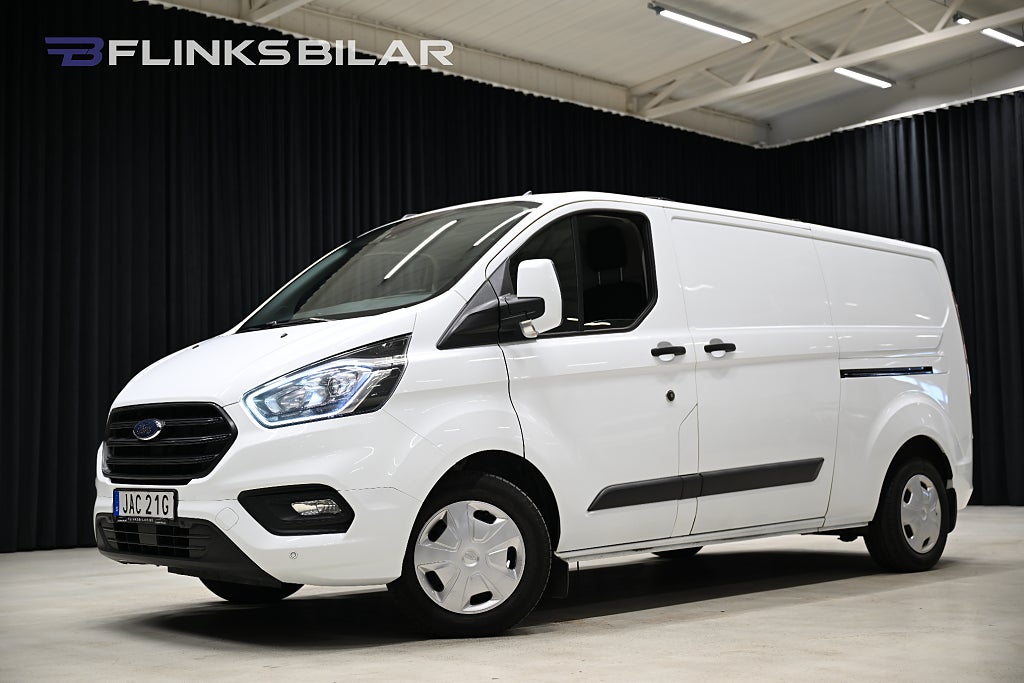Ford transit Custom 130HK Lång|Automat|Inredd|Dubbeldörr|Leasbar