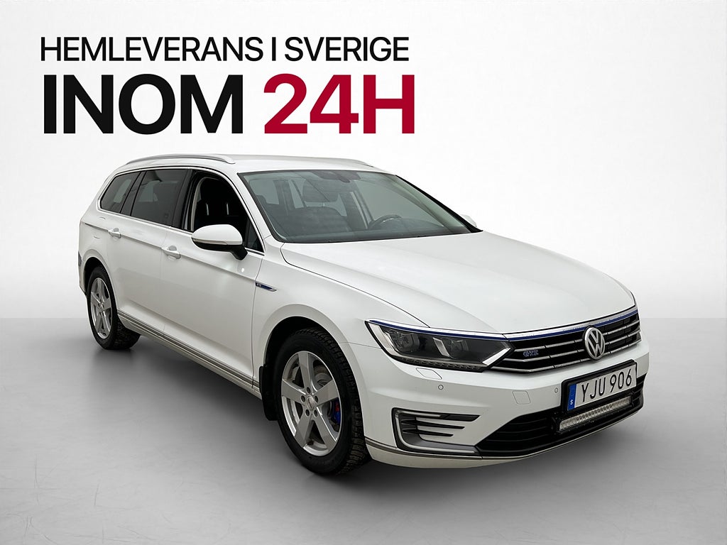 Volkswagen Passat 1.4 TSI 218hk GTE Kamera Värmare Drag