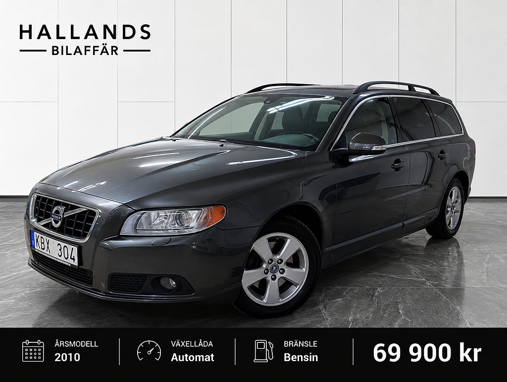 Volvo V70 2.5FT Geartronic Momentum 231hk / Nyservad / Drag