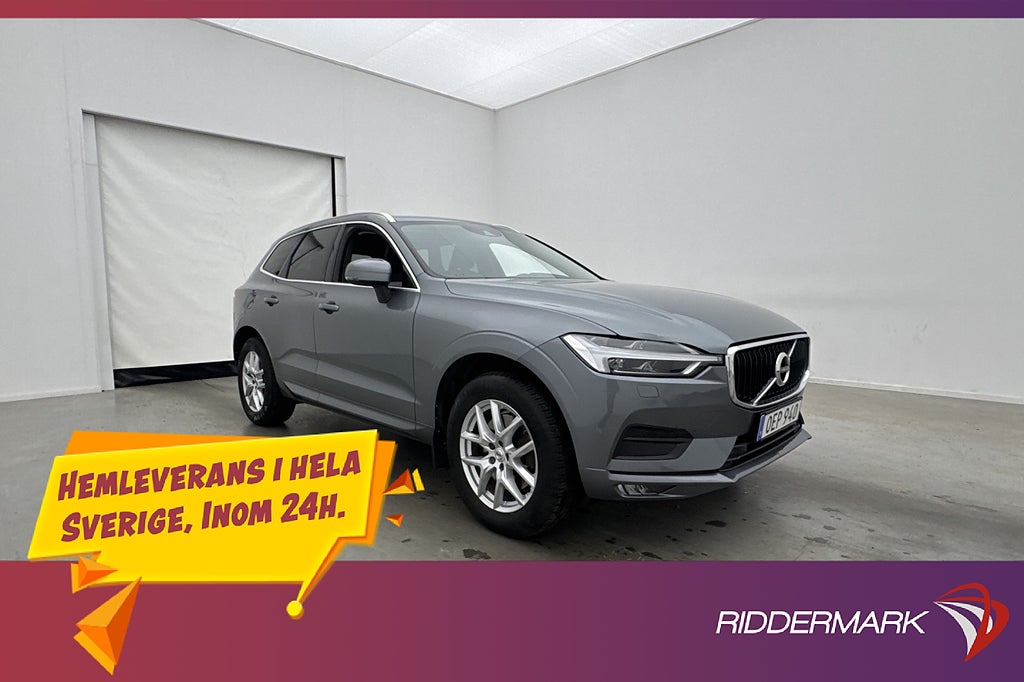 Volvo XC60 T5 AWD Momentum Värmare HUD Skinn Drag Kamera