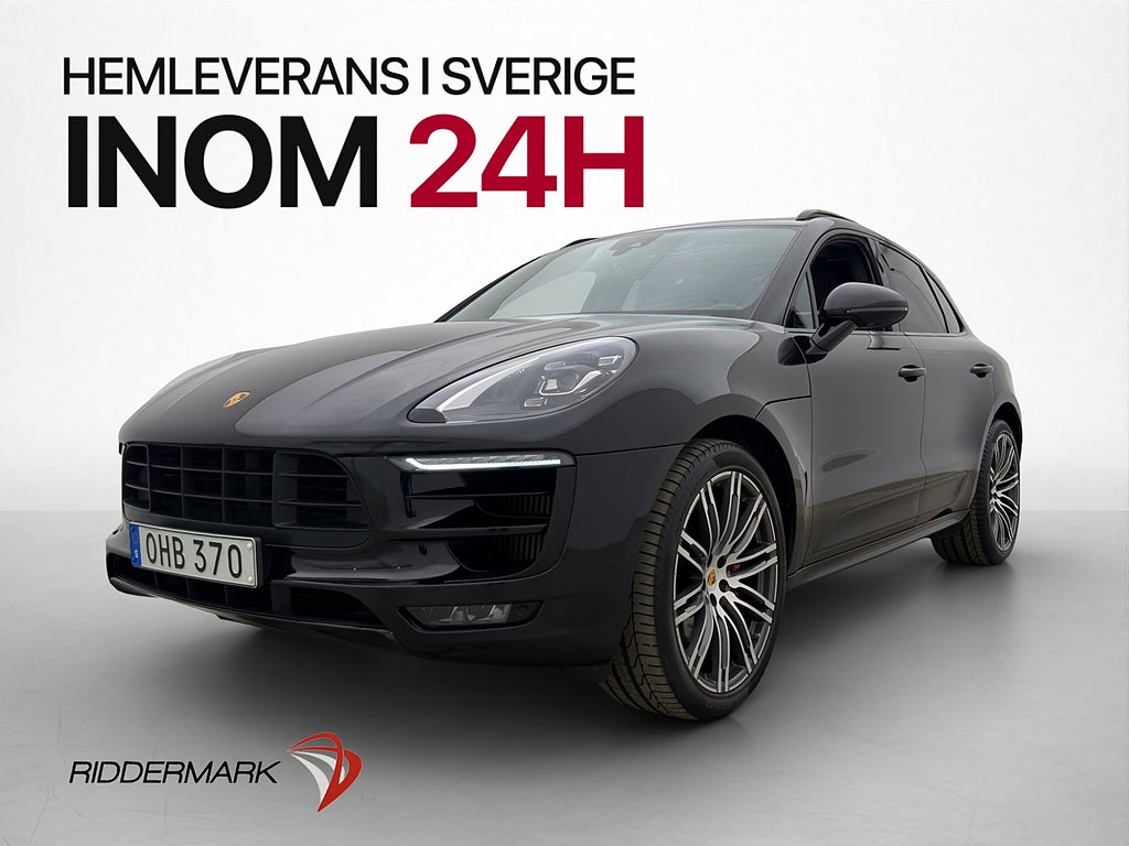 Porsche Macan GTS PDK Pano BOSE Chrono Värmare 14-vägs 360hk
