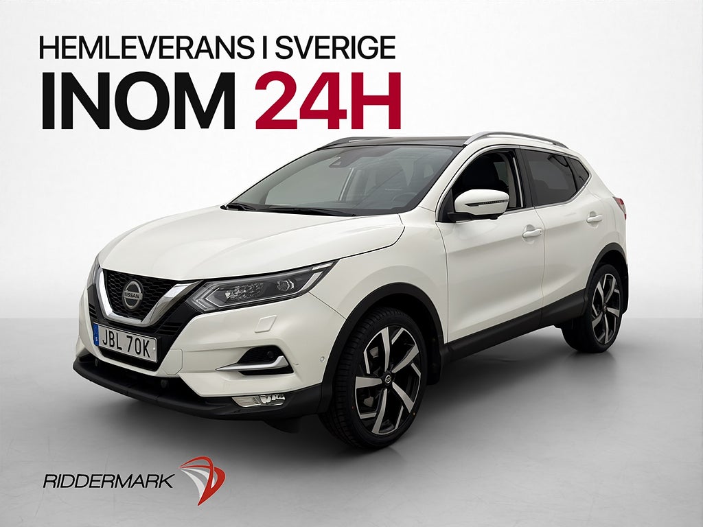Nissan Qashqai 1.3 Tekna Pano 0,57l/mil 360° Kamera Navi