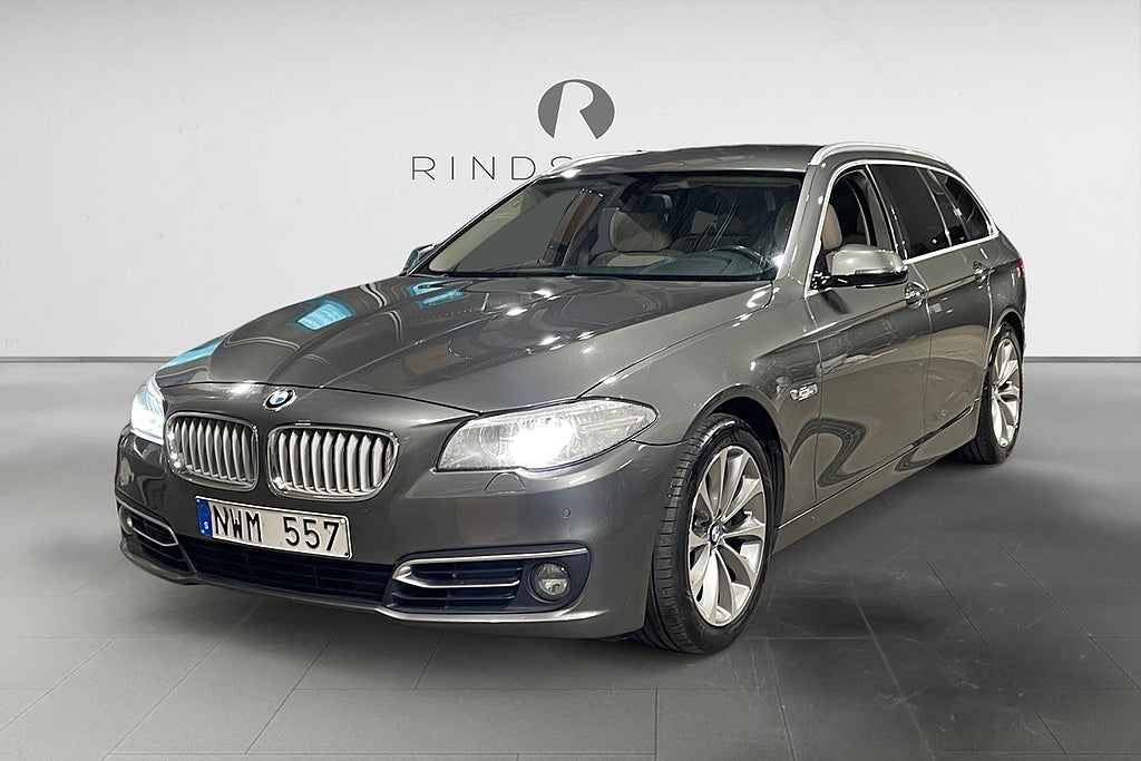BMW 520d Touring 184 HK AUT PDC M&K SKINN 0.46L/MIL 16400MIL 18"