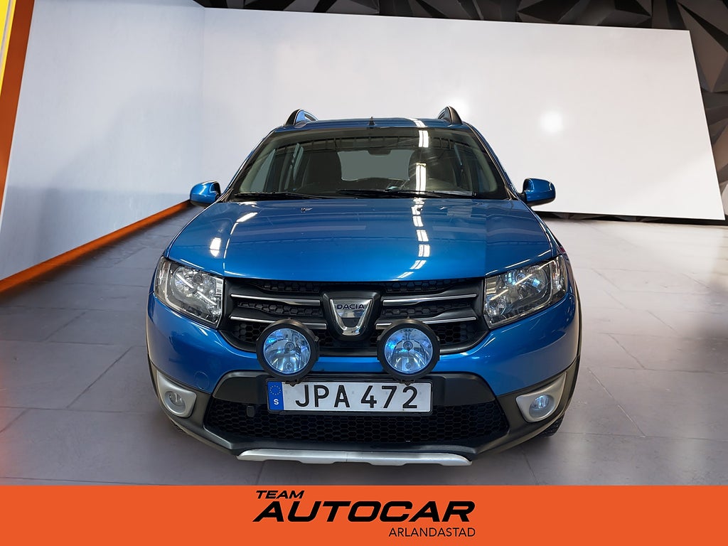 Dacia Sandero Stepway 0.9 TCe/M-värm/S&V/Nyservad, 3,99% ränta