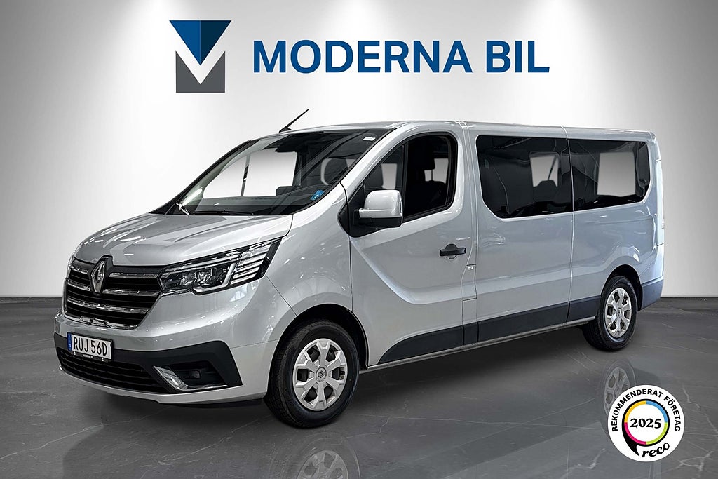 Renault Trafic Passenger L2 2.0 dCi 150hk 9-sits B-kam Dvärm Drag Moms