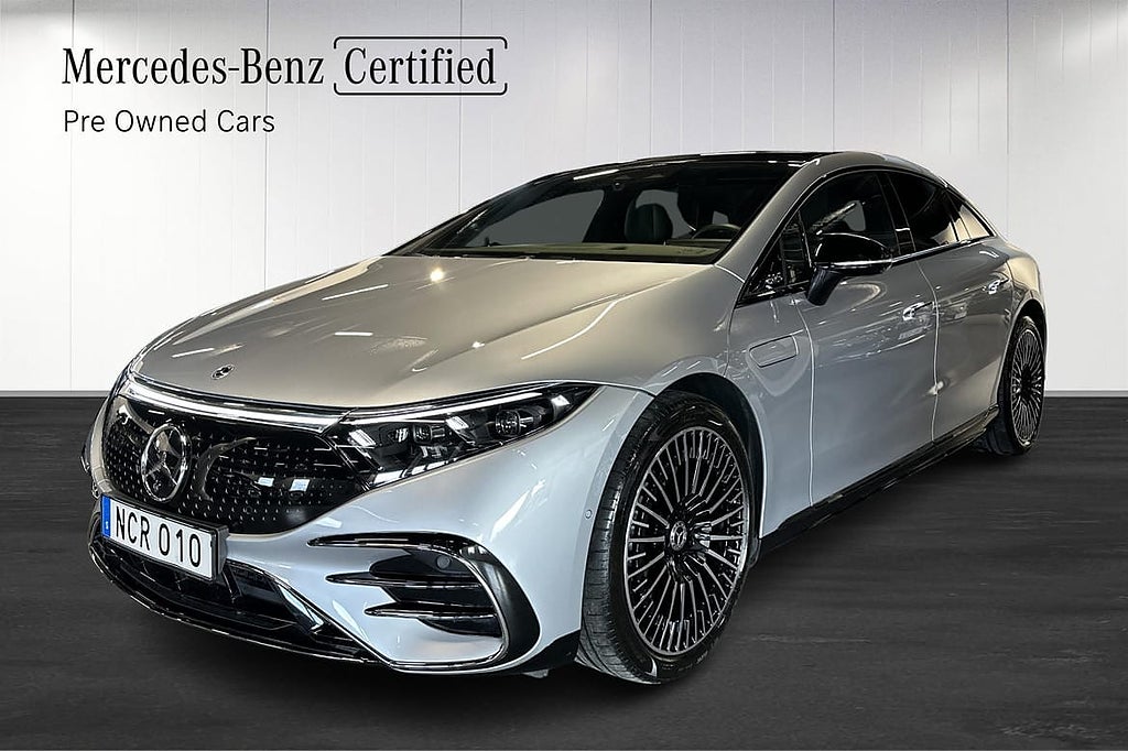 Mercedes-Benz EQS450 4MATIC AMG Panorama Airmatic Nightpackage 360° Moms
