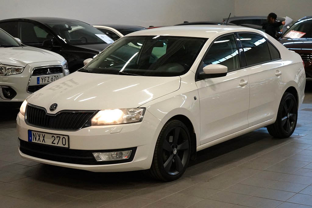 Skoda Rapid 1.4 T AUTOMAT GPS  DRAG NYSERVAD 3,95 % RÄNTA