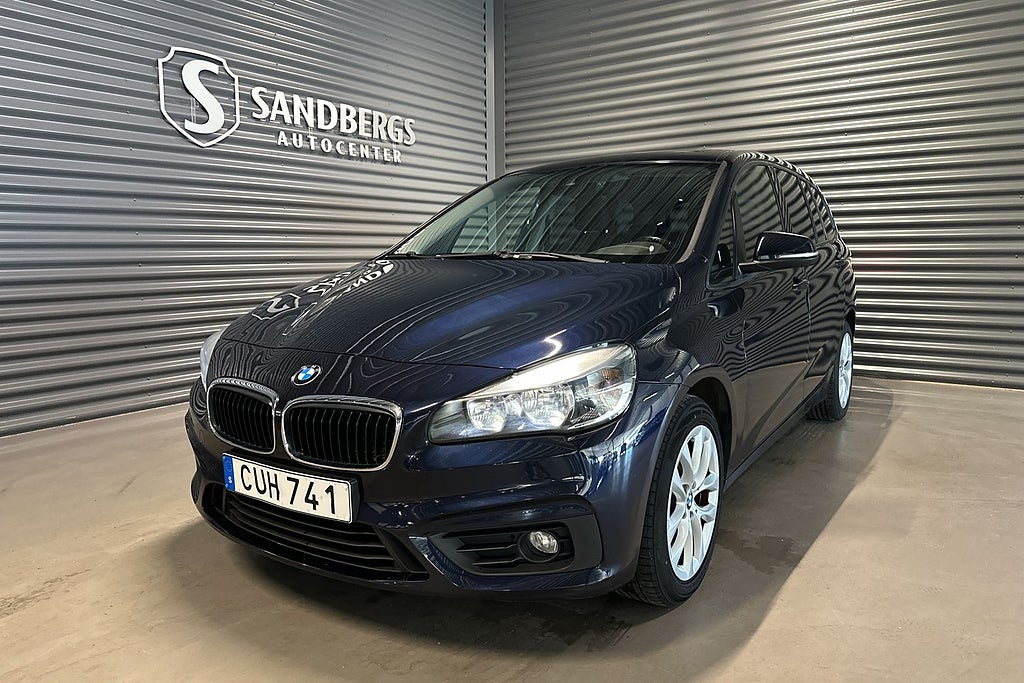 BMW 220D xDrive Gran Tourer Advantage Panorama BT PDC 7-sits Eu6