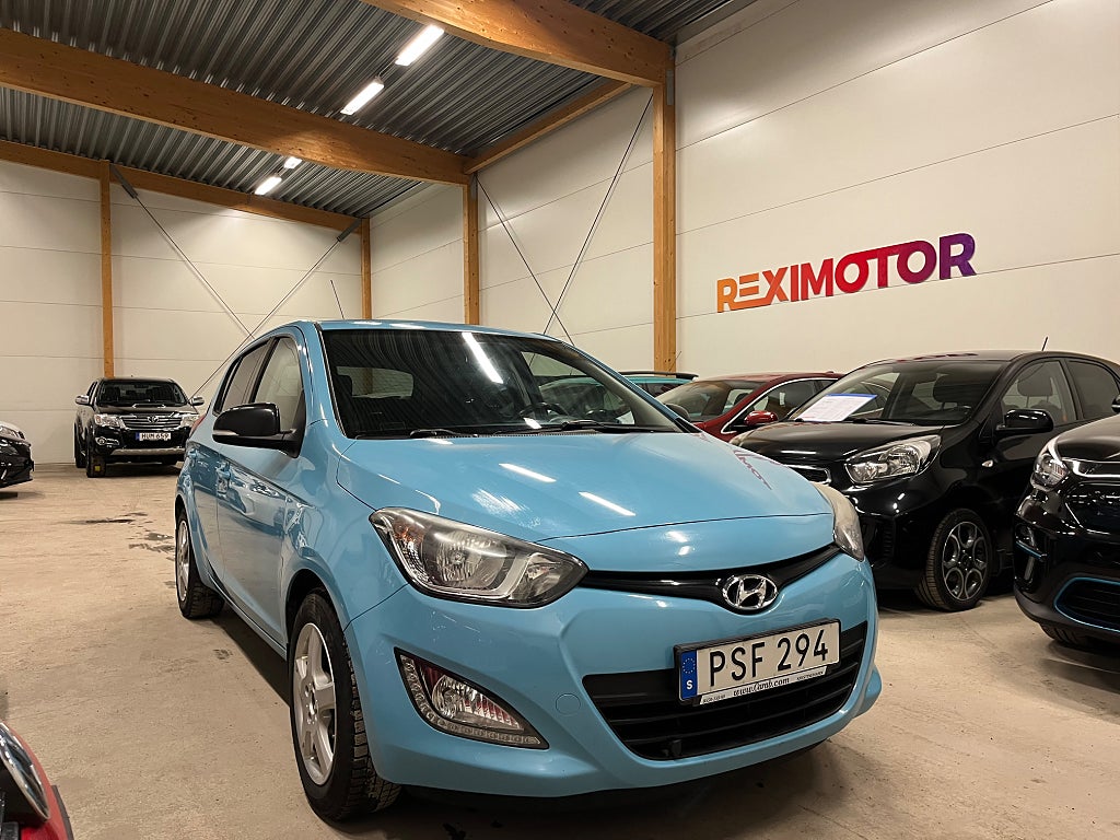 Hyundai i20 5-dörrar 1.4 Select  Ny Besiktad 