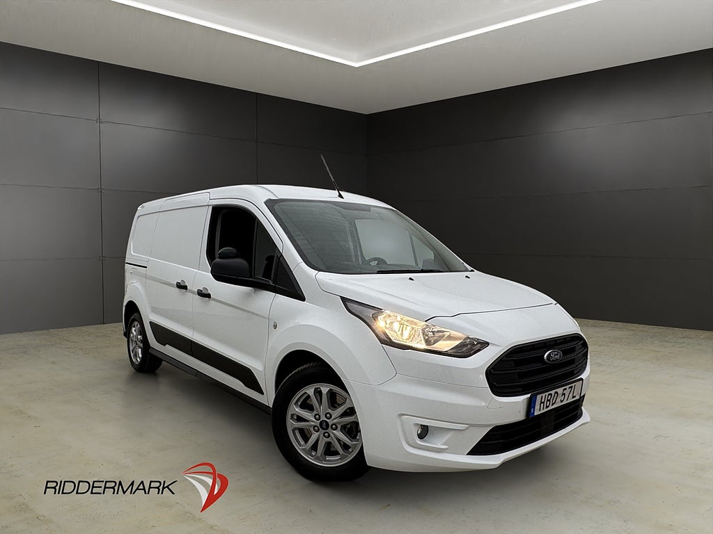 Ford Transit Connect LWB Värm Drag B-Kam CARPLAY Moms 1-Bruk