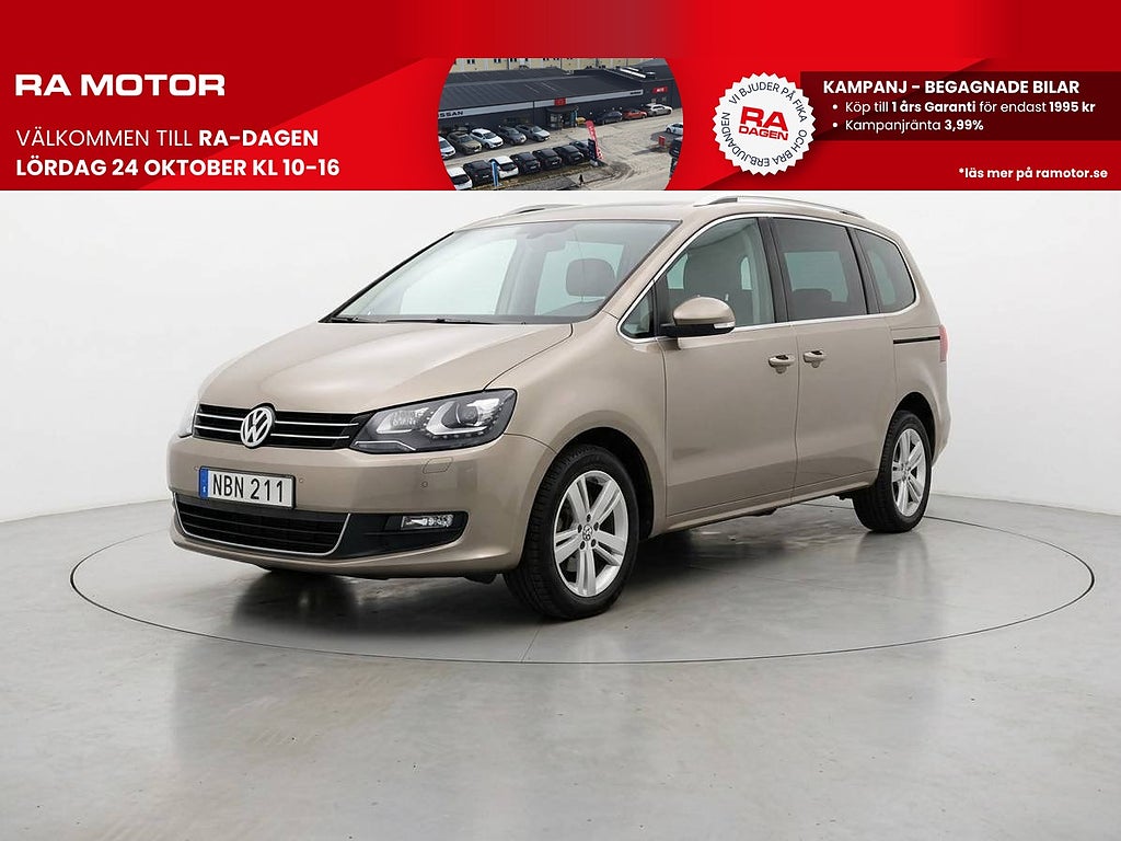 Volkswagen Sharan 2.0 TDI 150hk 4Motion 6-sits | Drag | Pano | Kamera | 2016