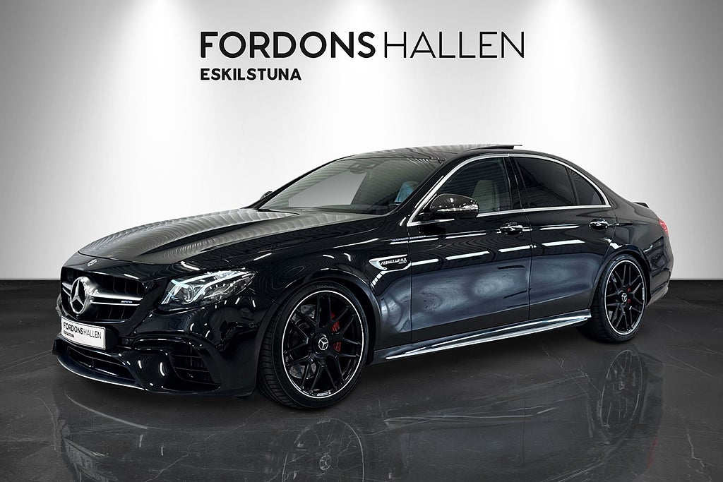 Mercedes-Benz E63 S AMG 4M+ /Skalstol /Sv-såld /Burmester® 3D /Pano /800hk
