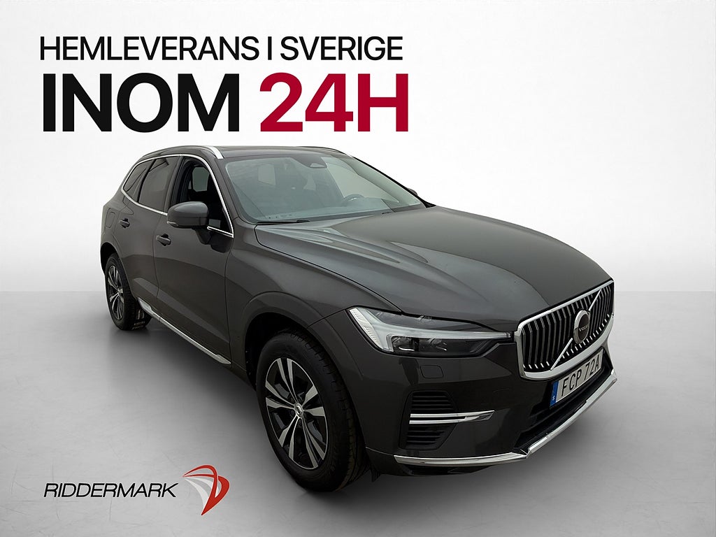 Volvo XC60 Recharge T6 AWD 250hk Core Pano Kamera Drag