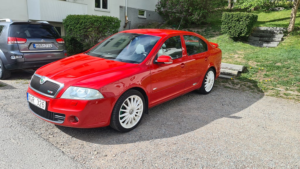 Skoda Octavia RS 2.0 TFSI ca 265 hk BSR steg 2 Nybesiktad Ny vindruta