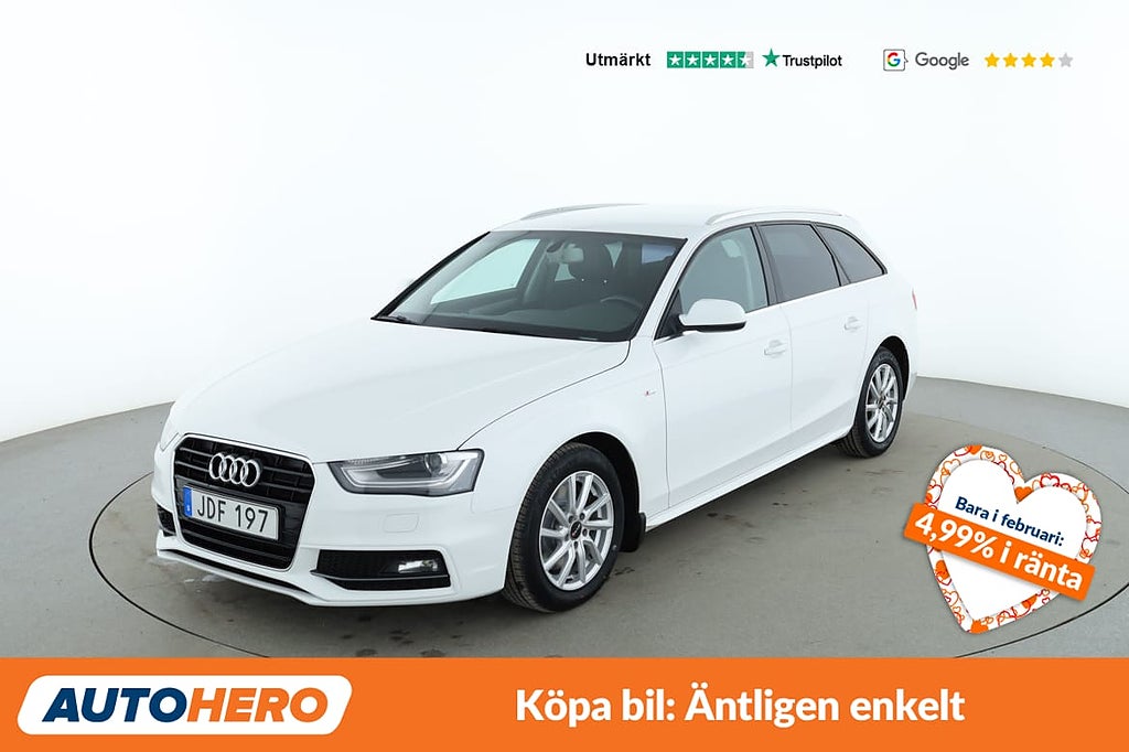 Audi A4 Avant 2.0 TDI S Line / Dragkrok, PDC-Bak
