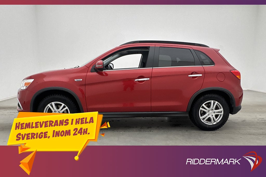 Mitsubishi ASX 1.6 117hk Panorama Kamera Keyless Farthållare