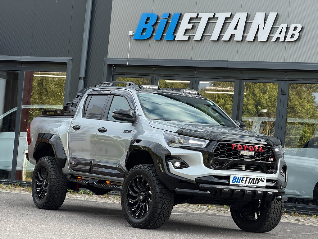Toyota Hilux Dubbelhytt Offroad GR-Sport 2.4 AWD Euro 6|Upphöjd|Moms