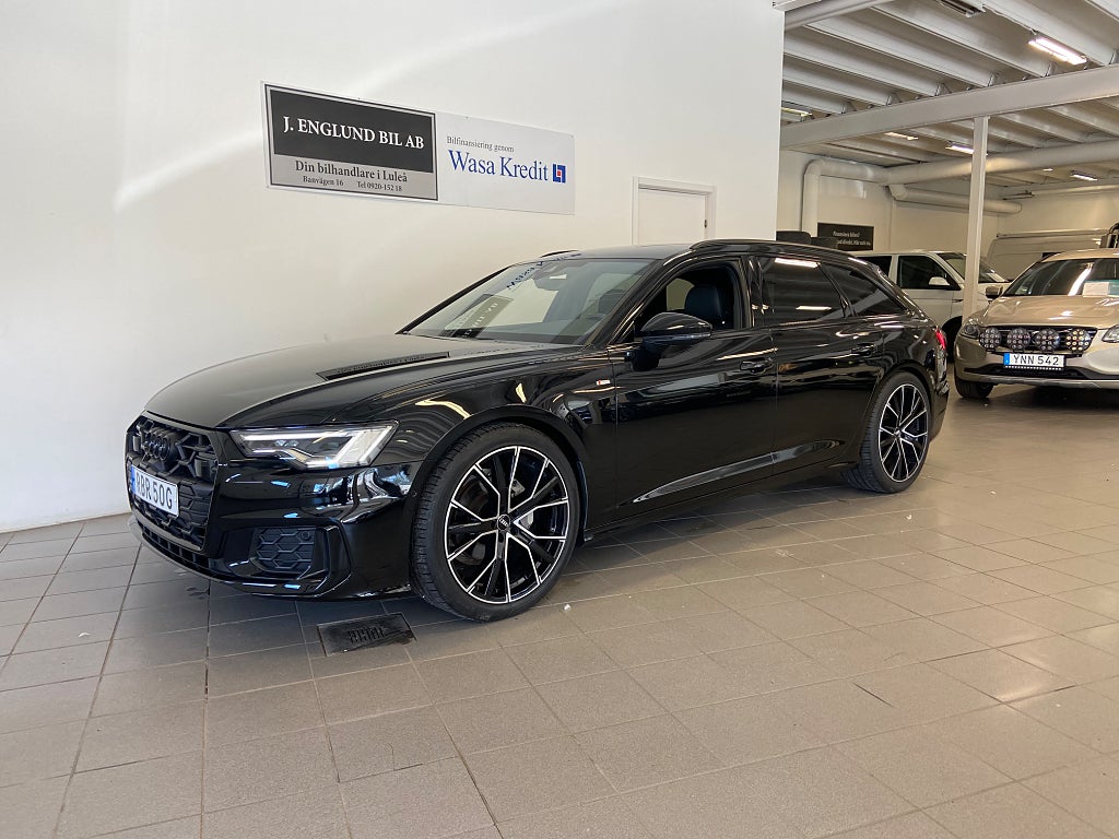 Audi A6 Avant 40 TDI Quattro S Line Svart Optik Pkt Cockpit 