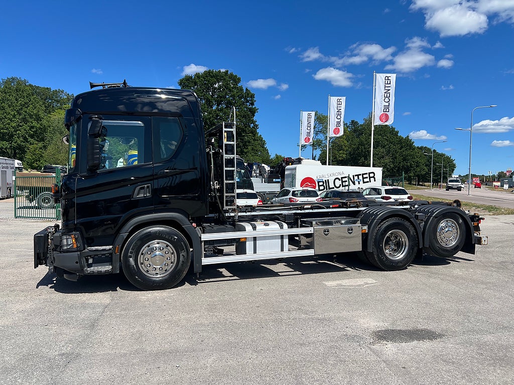 Scania G450 6x2*4 XT Lastväxlare, Fullt Plogutrustad