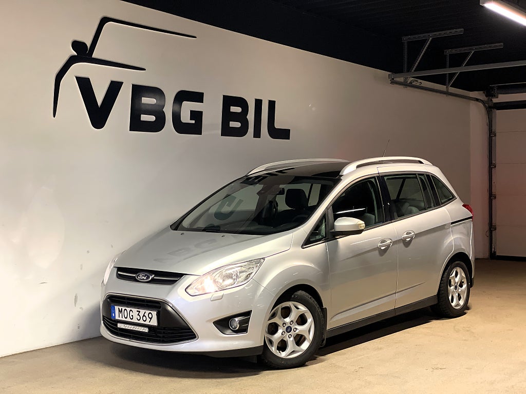 Ford Grand C-Max 2.0 TDCi Powershift Trend Drag Pano 7sits 10920mil* 