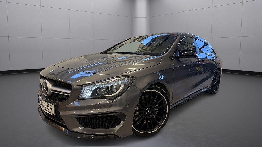 Mercedes-Benz CLA45 CLA 45 4MATIC Shooting Brake Nyserv/Välutrus/Svensksåld