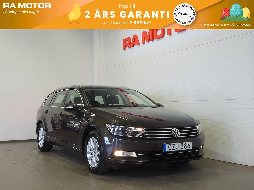 Volkswagen Passat SC 1.4 TSI 150hk | Cockpit | Drag | P-Värmare | Kamera 2018