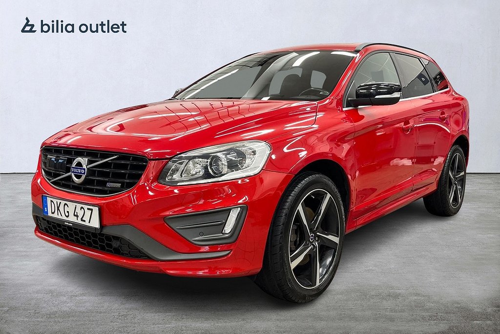 Volvo XC60 D5 AWD R-Design Pano P-Värm Navi VOC Drag