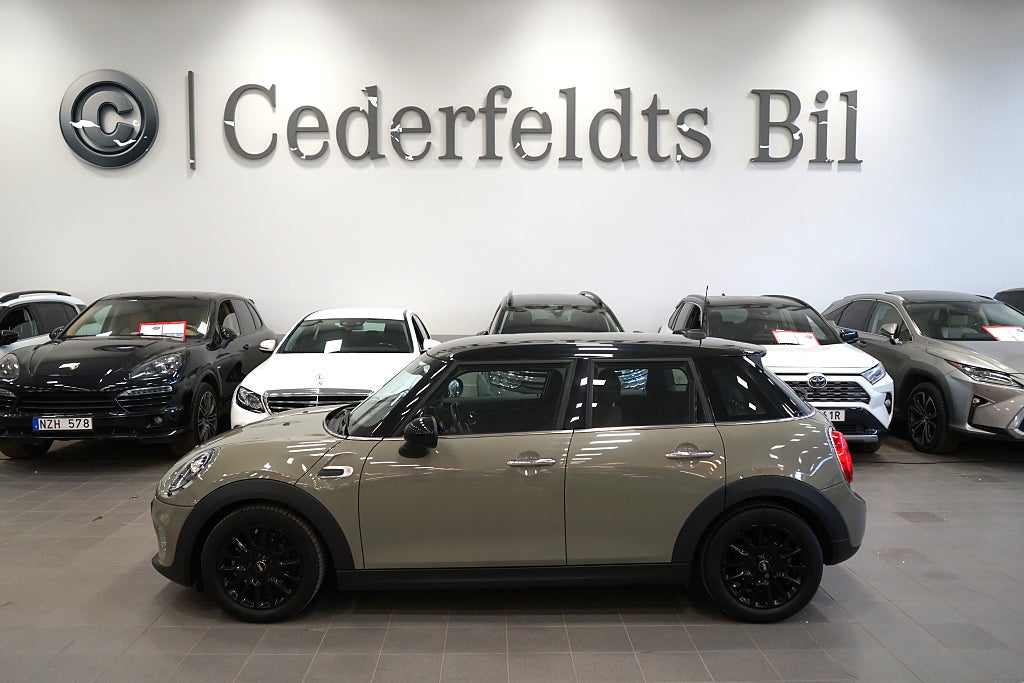 MINI Cooper 5D 1,5 136hk Automat Pepper Fullservad SoV-hjul 3,45%