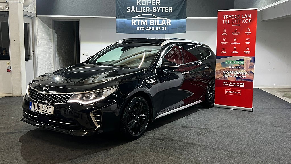 Kia Optima Sport Wagon 1.7 VGT DCT GT-Line 1617kr/Månaden Euro 6