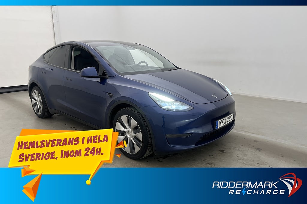 Tesla Model Y Longe Range AWD Pano Dragkrok AP MOMS