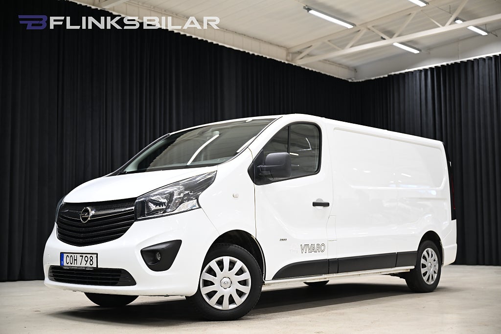 Opel Vivaro CDTi 115HK L2|Drag|FjärrstyrdVärmare|EnÄgare|Backkamera