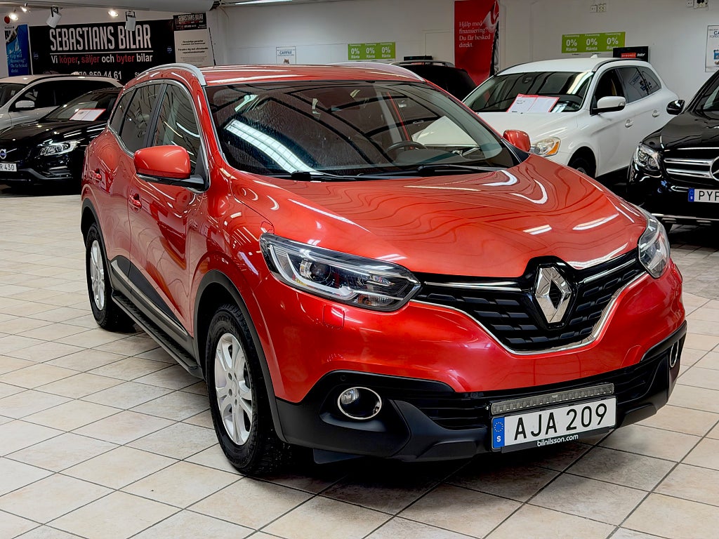 Renault Kadjar 1.5 dCi LIMITED Drag Välvårdad Lågskatt 