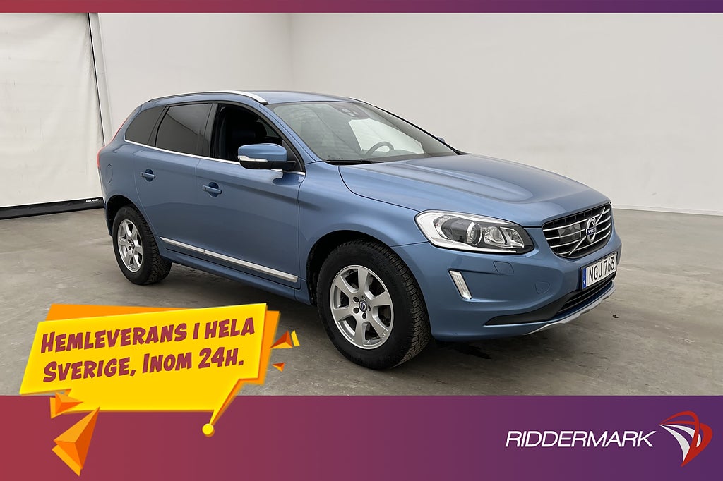 Volvo XC60 D4 Classic Summum Värmare Skinn Dragkrok Navi