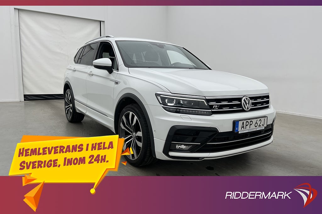 Volkswagen Tiguan Allspace 2.0 TDI 4M R Line Värmare 7 Sits
