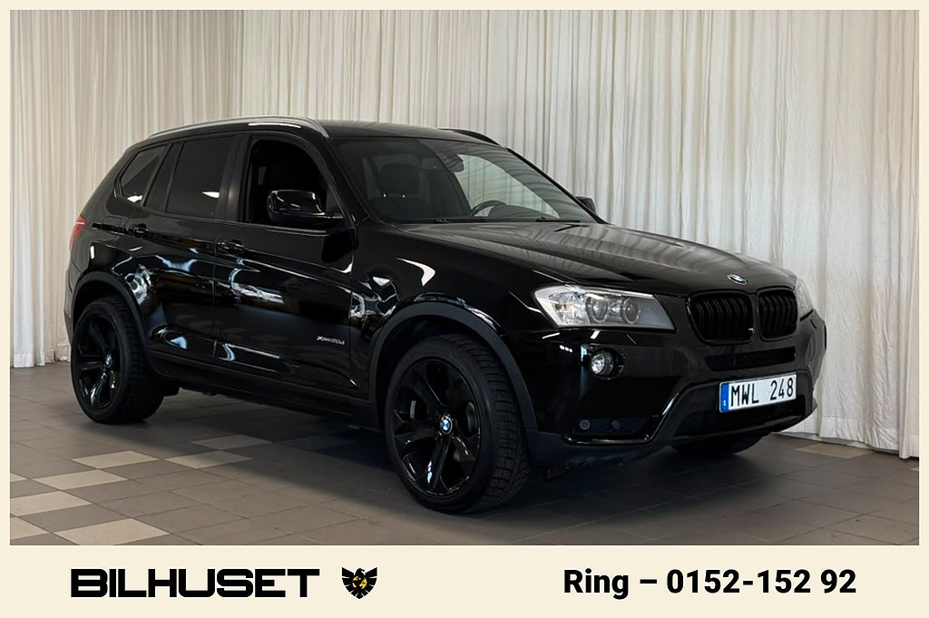 BMW X3 xDrive20d Steptronic Dragkrok Bluetooth Sensorer