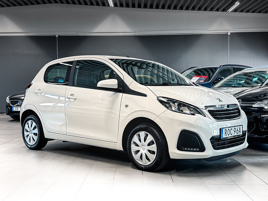 Peugeot 108 5-dörrar 1.0 VTi Euro 6 BT Nyservad Nybes Låg Skatt