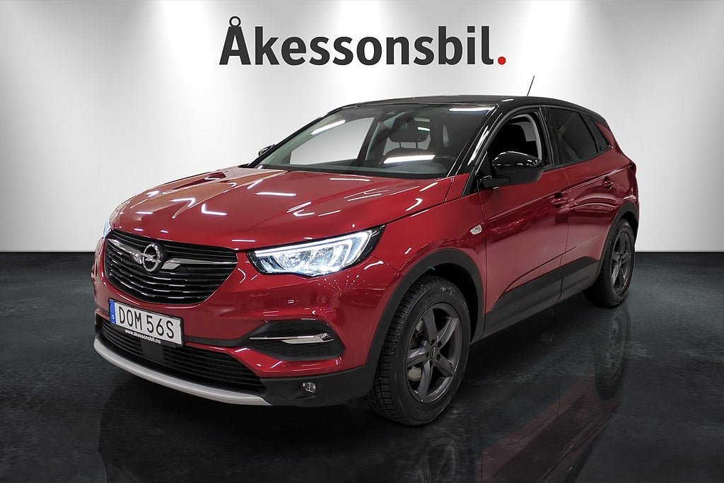 Opel Grandland X 1.2 Turbo Automatisk, 130hk Låg Skatt!