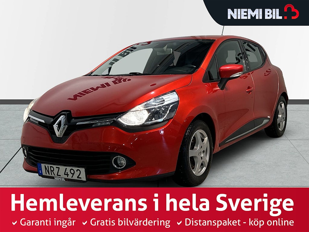 Renault Clio 0.9 TCe GPS Drag Motorvärmare Psens Kamkedja S/V-hjul