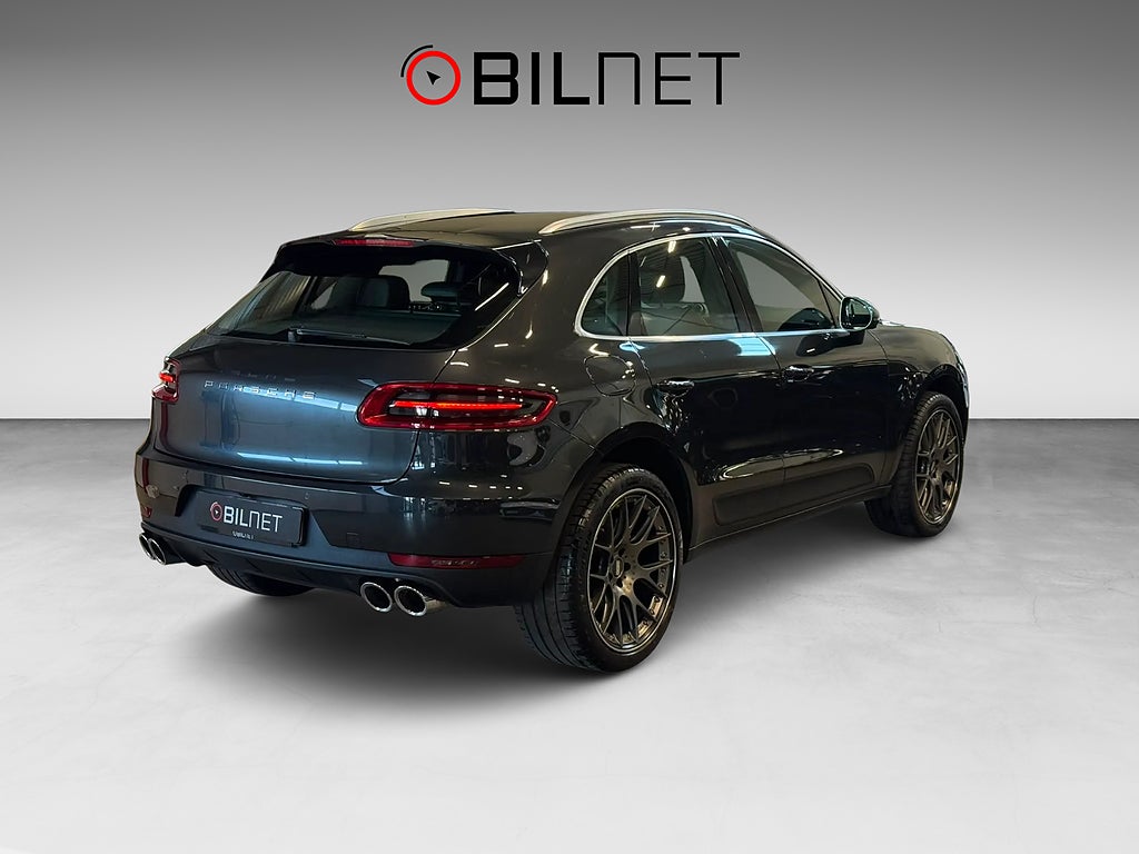 Porsche Macan S Diesel PDK 1-ägare 258hk Sport Chrono Värmare 21”
