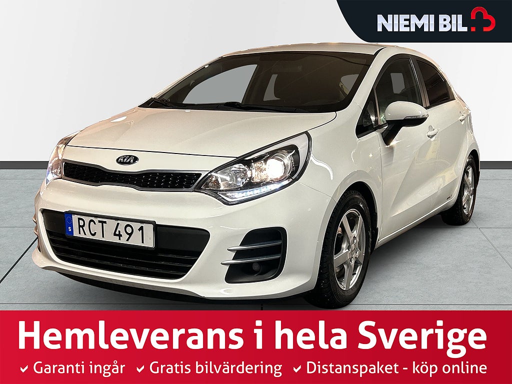 Kia Rio 5-dörrar 1.2 Kamera/P-sens/S&V-hjul
